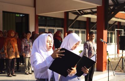 Ikrar Deklarasi Damai Pelajar SMK PGRI 2 Kaliwungu Kudus